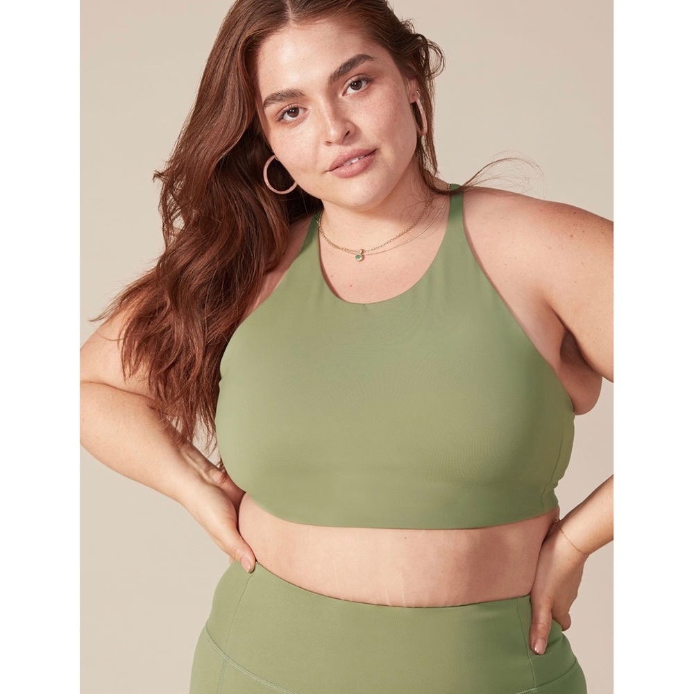 Girlfriend Collective Olive Topanga Bra
